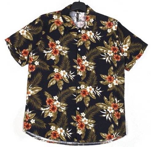앙꼬-ROGERMOOR 하와이안 반팔 남방셔츠